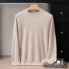Suéter de Cachemir 100% para Hombre con Cuello en V Otoño/Invierno 2025 Nuevo Top de Punto Casual Capa Base Suéter de Cachemir