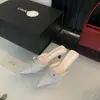 Mules Chuyuji estilo francês com laço, bico fino e salto fino, versáteis de calçar, meia-sandálias, elegantes e na moda