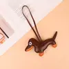 Pingentes de Bolsa Cartoon, Acessórios para Celular, Decorações para Bolsas, Série de Pequenos Itens de Couro, Pingentes para Celular