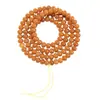 Pulsera de Raíz de Bodhi Natural Envejecida y Cuentas de Bodhi de Jade Blanco 108 Cuentas Cuentas de Oración Budista Bodhi Envejecido al por Mayor