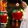 Linterna de Calabaza Festival de Medio Otoño 2026 Modelo Nuevo Kit de Manualidades DIY para Niños Linterna Portátil Brillante de la Fortuna Adorno Colgante