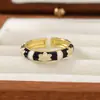 Anillo Nuevo de Esmalte Cloisonné Estilo Chino, Anillo Abierto Floral Multicolor, Directo de Fábrica, en Stock