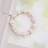 Pulseira de cerâmica de Jingdezhen por atacado antiga com miçangas popular pequena arte fresca doce nova joia de pulseira chinesa