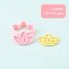 Moldes 3D para Biscoitos da Série de Ano Novo e Festival da Primavera, Moldes Realistas para Carimbar e Cortar Biscoitos DIY, Ótimos para Interação entre Pais e Filhos