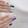 Paquete Mixto de Accesorios de Uñas de Dibujos Animados, Nuevas y Coloridas Alas de Mariposa Curvas 3D de Resina para Decoración de Uñas