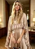 Otoño/Invierno 2026 Nuevo Transfronterizo Europeo y Americano Temperamento Elegante Vestido de Gasa Moda Camisola Interior Conjunto de Dos Piezas
