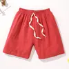 Pantalones Cortos para Niños Finos de Algodón Puro y Lino para Niños y Niñas Ropa Exterior Pantalones de Cinco Cuartos Pantalones Calientes de Playa