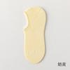 Meias de barco 95% algodão primavera e verão malha fina algodão puro meias femininas cor sólida algodão penteado silicone antiderrapante sem osso meias invisíveis