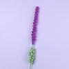 Acabamento feito à mão transfronteiriço lã lavanda flor artificial lã malha tecido flor casa buquê combinando atacado