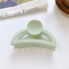 Pinza Acrílica Verde de Tiburón Pinza de Agarre para la Parte Posterior de la Cabeza Placa para el Cabello Clip para el Cabello Grande Clip para el Cabello Pequeño Fresco Adorno para el Cabello