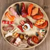 Carne falsa alitas de pollo camarones abulón salchicha modelo de comida decoración creativa para niños diseño de supermercado ayudas de enseñanza para jugar