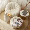 Saco de Feijão Sofá Preguiçoso Nórdico Creme de Abóbora para Quarto, Estilo Princesa Famosa na Internet, Sofá de Chão para Casas de Aluguel e Apartamentos Pequenos