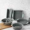 Amazon molde de bolo de silicone resistente a alta temperatura Qi Feng torrada de biscoito muffin xícara de bolo antiaderente molde de cozimento