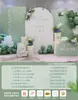 Decorações para festa de noivado, parede de fundo para casamento, decorações de cenário para área de recepção de casamento, painéis de fundo, conjunto completo de suprimentos