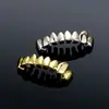 Amazon Transfronterizo Ocho Dientes Irregulares Chapados en Oro Hip-Hop Brackets Dentales Europeos y Americanos Modernos Rap Halloween Accesorios Dentales