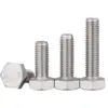 Tornillo Hexagonal Exterior de Acero Inoxidable 304 Tornillo de Cabeza Hexagonal Tornillo Extendido Tornillo de Rosca Completa M12M14M16M18