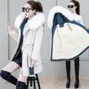 Casaco de Inverno Feminino estiloso 2023 parka casaco acolchoado de algodão feminino estiloso casual casaco acolchoado de algodão cintura ajustada jaqueta acolchoada de algodão espessa para estudantes