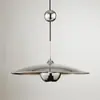 Moderno Simples Criativo Elevatório Restaurante Nórdico Ferro Designer Modelo Quarto Balcão de Bar Cor Luo Galvanizado led Lustre