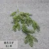 Serie Verde Flores Artificiales de Boda Estilo Bosque Flores de Fondo para Techo de Salón de Bodas Arreglo de Piso para Pasillo Flor Artificial Plástico