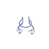 Amazon Caliente Acero Inoxidable Circonita Pinza para Nariz Forma de U con Astas de Diamante Clavo Falso para Nariz Sin Perforación Aro para Nariz Doble Adorno de Nariz con Diamantes