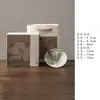 Caneca de cerâmica de alta estética Miyanyan pintada à mão com orquídea, xícara de chá em formato de borboleta, xícara de degustação de chá para senhoras, conjunto de chá Kung Fu