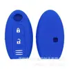 Adecuado para Nissan Funda de Silicona para Llave de Tres Botones para Nuevo Teana, Qashqai, X-Trail, Sylphy, Tiida