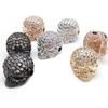 Colgante de Cuentas de Circonio de Cobre de AliExpress Cabeza de Leopardo Calavera Hecho a Mano DIY Pulsera Collar Colgante Accesorios