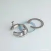 Accesorios para Grifo Fregadero de Cocina Lavabo Grifo de Agua Caliente y Fría Sujetadores de Grifo Cobre Acero Inoxidable Tuerca Antiaflojamiento Tapa de Fijación