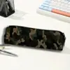 Serie Camuflaje Caja de Papelería para Niños Bolsa Octogonal Multifuncional para Lápices Creativa Masculina Cilíndrica de Gran Capacidad Bolsa de Almacenamiento para Papelería