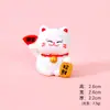 Nueva Figura de Gato de la Fortuna Estilo Chino para Micro-Paisajismo, Escritorio, Montaje en Coche, Bricolaje, Sala de Estar, Adorno de Resina de Prosperidad, Venta al por Mayor
