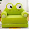 Sofá infantil con bonitos dibujos animados, tatami, sofá cama plegable, pequeño y perezoso, asiento para la siesta del jardín de infantes y el almuerzo.