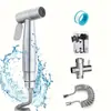 Proveedor Fuente de Pistola Rociadora de Acero Inoxidable 304 al por Mayor Set de Pistola Rociadora para Inodoro Bidet, Chorro de Agua Potenciado para Descarga
