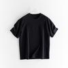 [Hengjia CF] Camiseta de Manga Corta con Cuello Redondo de Punto Grueso de Color Sólido Hombros Caídos Transpirable de Secado Rápido para Hombre