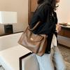 Bolso Tote de Textura de Alta Gama Bolso Vagabundo de Moda para Mujer Gran Capacidad Trabajo Viajero Cadena Bandolera de Hombro Cruzado