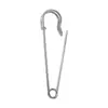 Venta Directa de Fábrica de Imperdibles Metálicos Engrosados, Broches Plateados, Accesorios de Costura para Asegurar Suéteres y Chalinas