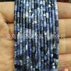 Cuentas de tubo de 4*2 mm, cuentas cilíndricas largas, accesorios para joyería, pulsera DIY, cuentas espaciadoras de tubo recto, productos semiacabados