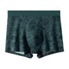 Fábrica de Origem Roupa Íntima Masculina Algodão Puro 7A Antibacteriano Forro de Seda de Amora Confortável e Respirável Algodão Puro Boxer de Cintura Média Masculino