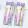 Novo Conjunto de Pincéis de Maquiagem Criativo Pincel para Blush + Pincel para Pó Dupla Face Pincel para Lábios Pincel para Base de Estudante Pincel de Beleza Atacado