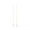 Moda Retro Coreana Elegante Cadena de Oreja de Acero de Titanio con Colgante Largo Simple Dorado Estilo Daisy Xiaoxiang para Mujer