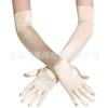 Guantes Transfronterizos Años 20 Guantes Extra Largos de Satén Guantes Extra Largos de Vestido Satén Boda Actuación Baile