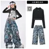 Ropa de Jazz para Niñas Ropa Infantil de Jazz Street Dance Moderna Trendy Cool para Actuación Pasarela Traje de Grupo de Chicas Estilo Dulce Cool Otoño