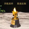 Jardín de Infancia Kaihang Trofeo Pequeño Infantil Medalla de Premio para Estudiantes Placa Premio de Unidad Escolar Venta al por Mayor Logo Imprimible