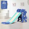 Escorregador dobrável para crianças Elevador para engatinhar com corrimão Escorregador para bebês Brinquedo de plástico para uso interno Paraíso infantil