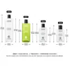 Botella Vacía de Champú Personalizada 250/300/400/500ml Tapa Qianqiu Botella de Loción Botella de Líquido para Lavar Platos Gel de Ducha