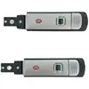 Cerradura de maleta cerradura de combinación accesorios cerradura de fijación cabeza de bloqueo caja de contraseña de estuche de viaje cerradura de bolsa caja de manija accesorios cerradura de pulsación hacia abajo