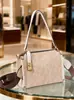 Bolsas de Mano para Mujer Transfronterizas Comercio Exterior Modelo Nuevo 2026 Moda Retro Europea y Americana Versátil Monograma Bolso de Hombro Cruzado para Mujer
