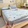 2026 Nuevo Modelo Dormitorio Estudiantil Colchoneta Individual Colchoneta de Frijol Helado Sábana Lavable a Máquina Verano