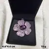 Broche de Mariposa de Diamantes de Colores, Broche de Pájaro de Diseño Simple de Alta Gama, Accesorios de Ropa para Mujer, Broche de Joyería para Corsage
