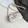 Bolso de Moda Retro Transfronterizo para Mujer 2025 Nuevo Modelo Bolso Cuadrado Pequeño de Alta Gama para el Trabajo Bolso Cruzado Versátil