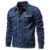 2025 Exportación Transfronteriza Nueva Chaqueta Vaquera para Hombre Estilo Coreano Moda Juvenil Casual Sencilla Chaqueta Vaquera